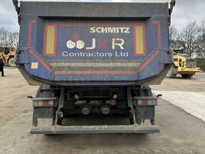 WSI WSI Scania R580 6 x 2 single wheel tag with 3 axle bathtub style tipper JKR CONTRACTORS Ellon Scotland