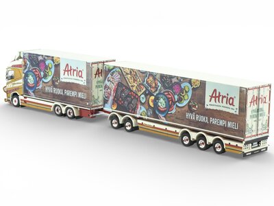 Tekno Tekno Volvo FH05 Globetrotter 24m combinatie RISTIMAA-ATRIA