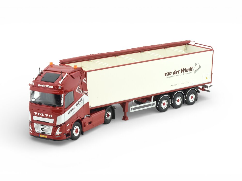 Tekno Tekno Volvo FH Aero Globetotter XL met van der Peet onderlosser VAN DER WINDT