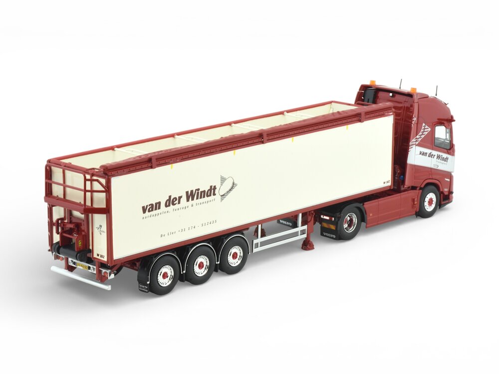 Tekno Tekno Volvo FH Aero Globetotter XL with van der Peet potato semitrailer VAN DER WINDT