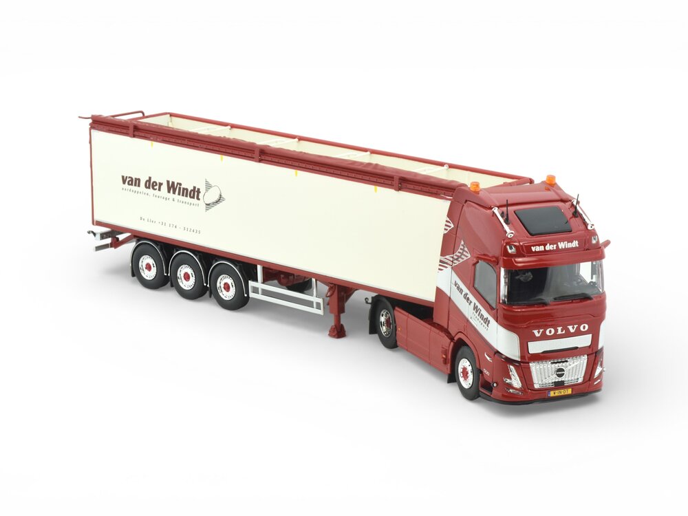 Tekno Tekno Volvo FH Aero Globetotter XL met van der Peet onderlosser VAN DER WINDT