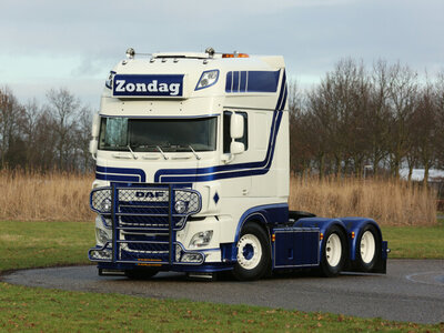WSI WSI DAF XF Super Space Cab 6x2 ZONDAG TRANSPORT
