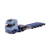 Cavallino DAF XG+  6x2 with 4-axle semi-lowloader VAN HEYNINGEN TRANSPORT