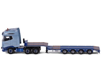 Cavallino Cavallino DAF XG+ 6x2 met 4-as semi dieplader VAN HEYNINGEN TRANSPORT