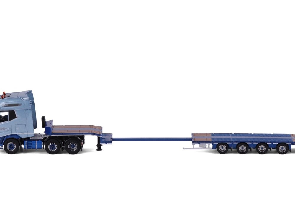 Cavallino Cavallino DAF XG+ 6x2 met 4-as semi dieplader VAN HEYNINGEN TRANSPORT