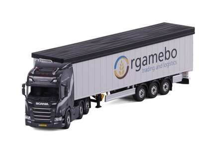 Cavallino Cavallino Scania R Highline 6x2 with 3-axle moving floor trailer ORGAMEBO