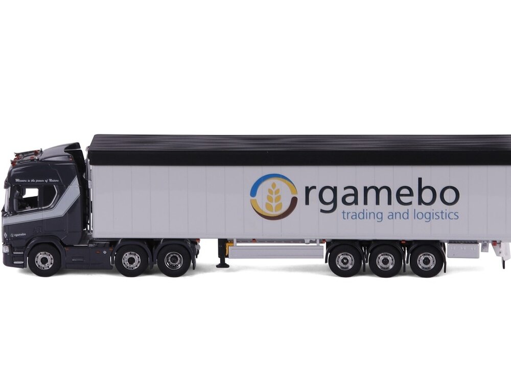 Cavallino Cavallino Scania R Highline 6x2 with 3-axle moving floor trailer ORGAMEBO