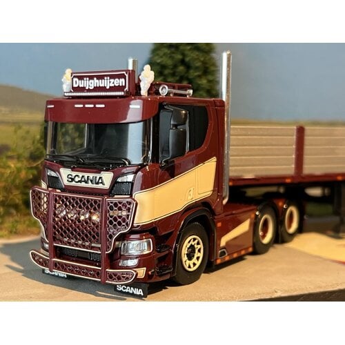 Tekno Tekno Scania R650 next Gen met 3-as stenenoplegger DUIJGHUIJZEN