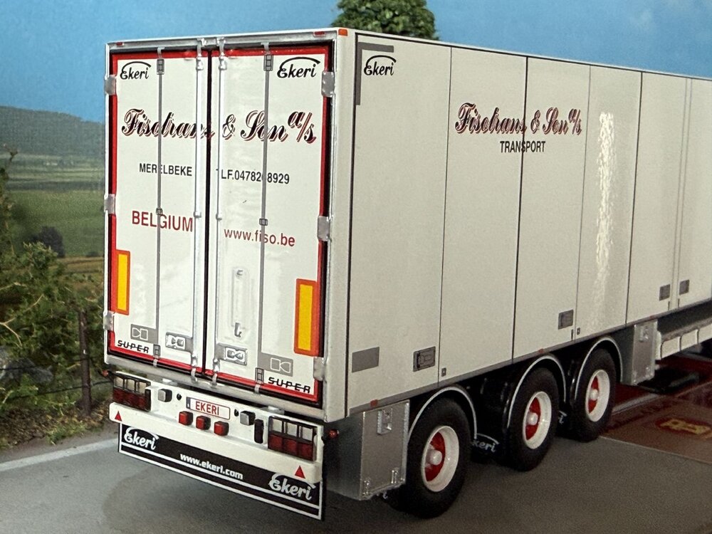 Tekno Tekno Volvo FH03 6x2 with 3-axle Ekeri reefertrailer FISOTRANS