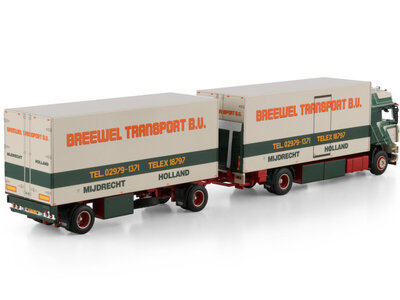 WSI WSI Volvo F12 Globetrotter 4x2 motorwagen met 2-as oplegger BREEWEL