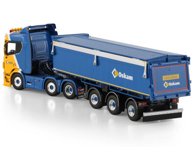 WSI WSI Scania R Normal 6x2 with 3-axle  tipper trailer OSKAM