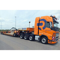 WSI Volvo FH5 Globetrotter XL 8x4 with 3-axle lowloader + 1-axle dolly ROLF RIEDEL
