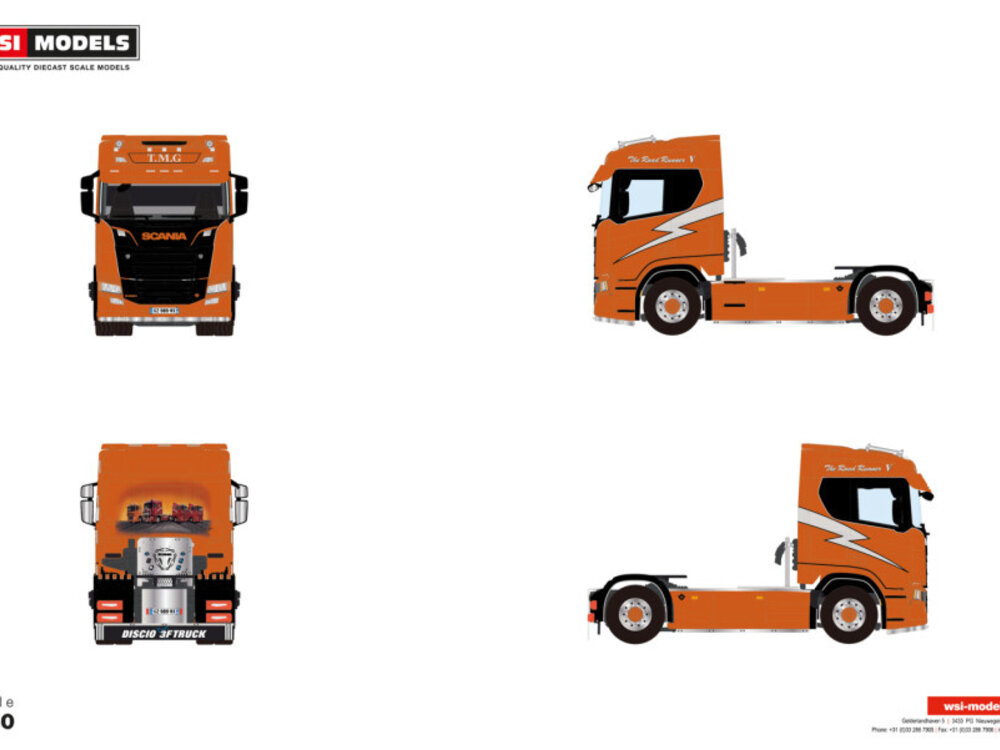 WSI WSI Scania R Normal 4x2 GASTALDI TMG
