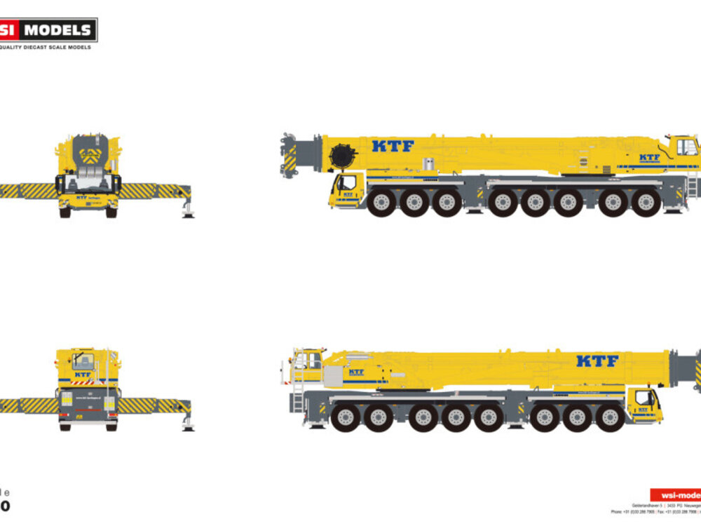 WSI WSI Liebherr LTM 1500-8.1 Mobile crane KTF