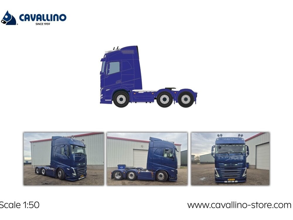 Cavallino Cavallino Volvo FH5 Globetrotter XL 6x2 R. STAAKS TRANSPORT
