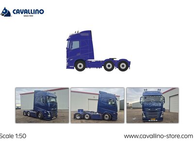 Cavallino Cavallino Volvo FH5 Globetrotter XL 6x2 R. STAAKS TRANSPORT