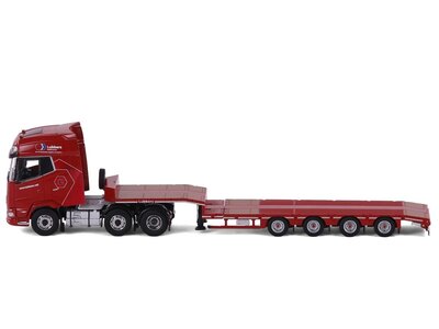 Cavallino Cavallino DAF XG+  6x2 with 4-axle semi-lowloader LUBBERS LOGISTICS GROUP