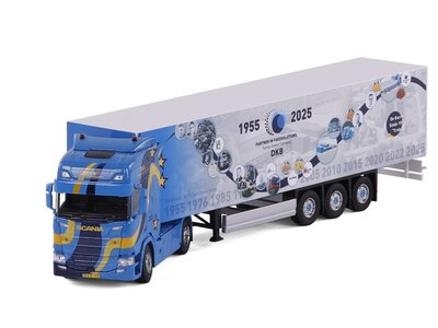 Cavallino Cavallino Scania R Highline  with 3-axle boxtrailer DKB FOODSOLUTIONS