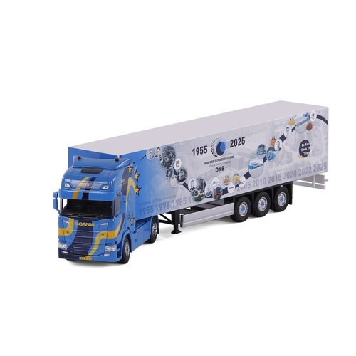 Cavallino Cavallino Scania R Highline met 3-as kastenoplegger DKB FOODSOLUTIONS