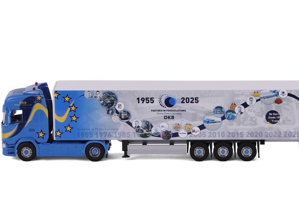 Cavallino Cavallino Scania R Highline  with 3-axle boxtrailer DKB FOODSOLUTIONS