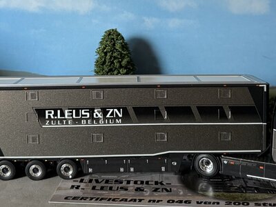 WSI  WSI Scania S Highline 4x2 met 3-as veeoplegger KENNETH LEUS