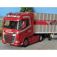 Cavallino DAF XG 4x2 met 3-as walkingfloor trailer LOONBEDRIJF M. VERHOEF B.V.