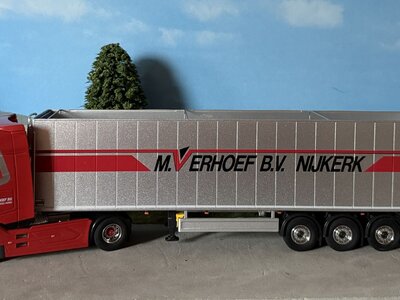 Cavallino Cavallino DAF XG 4x2 met 3-as walkingfloor trailer LOONBEDRIJF M. VERHOEF B.V.