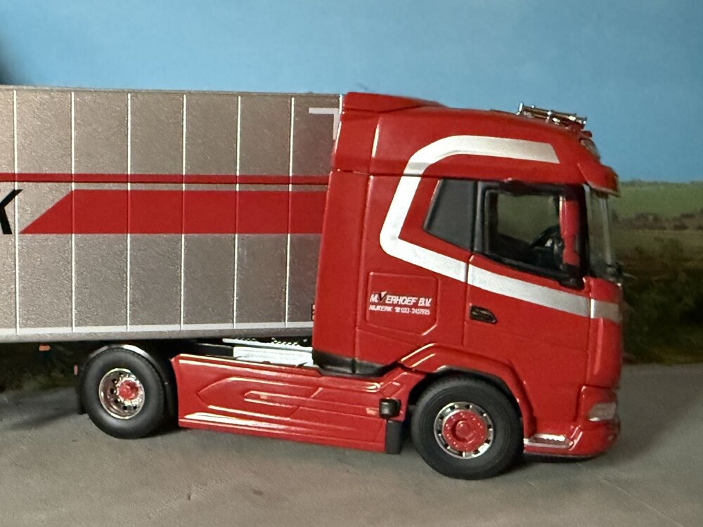 Cavallino Cavallino DAF XG 4x2 met 3-as walkingfloor trailer LOONBEDRIJF M. VERHOEF B.V.