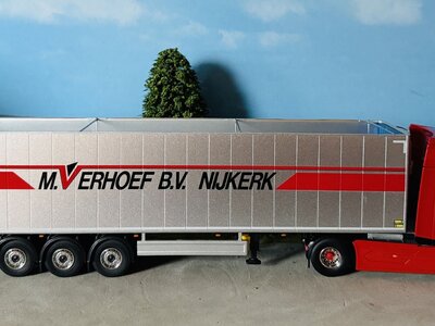 Cavallino Cavallino DAF XG 4x2 met 3-as walkingfloor trailer LOONBEDRIJF M. VERHOEF B.V.