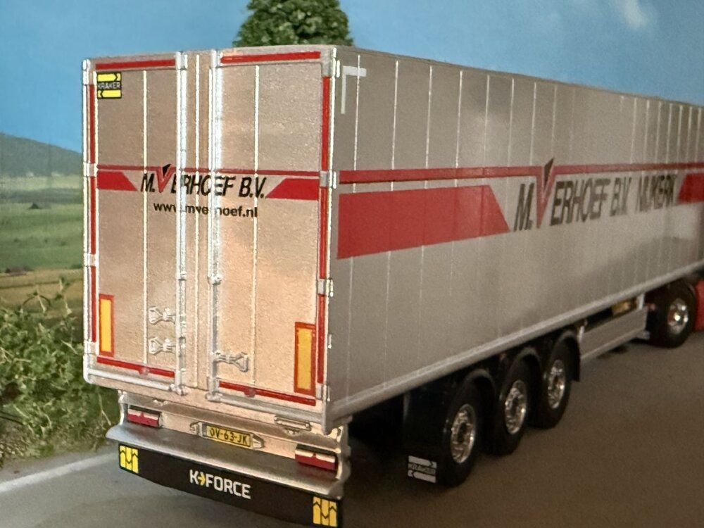 Cavallino Cavallino DAF XG 4x2 with 3-axle walkingfloor trailer LOONBEDRIJF M. VERHOEF B.V.