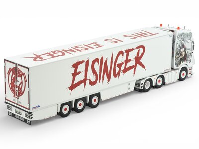 Tekno Tekno Scania Next Gen S-serie Highline with 3-axle reefer trailer  EISINGER "300"