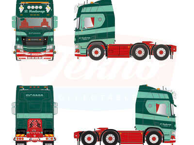 Tekno Tekno Scania NGR Highline 6x2  B. VANDECRUYS