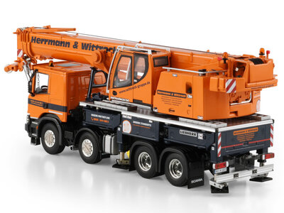 WSI WSI Scania P Low 8x4 Liebherr LTF 1060-4.1 HERRMANN & WITTROCK
