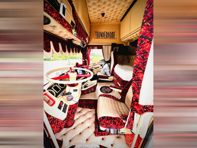 WSI WSI Scania R Highline 4x2 met 3-assige tipper bulk trailer VEYNAT