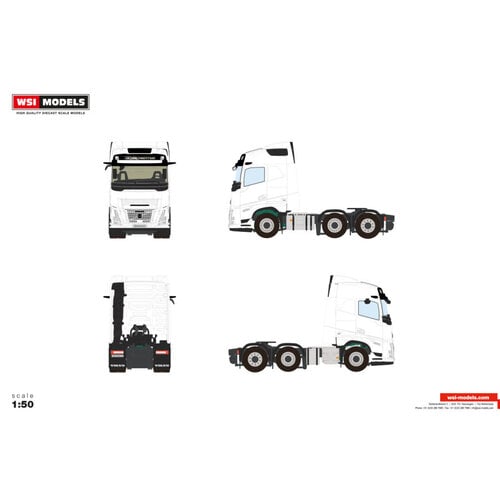 WSI WSI Volvo FH Aero Globetrotter 6x2 PREMIUM LINE