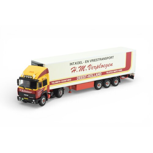 Tekno Tekno Iveco TurboStar with 3-axle reefer trailer  H.M. VERPLOEGEN