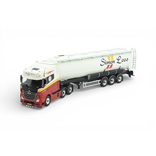 Tekno Tekno Mercedes Actros with 3-axle zamac silotrailer SIMON LOOS