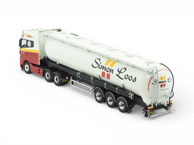 Tekno Tekno Mercedes Actros with 3-axle zamac silotrailer SIMON LOOS