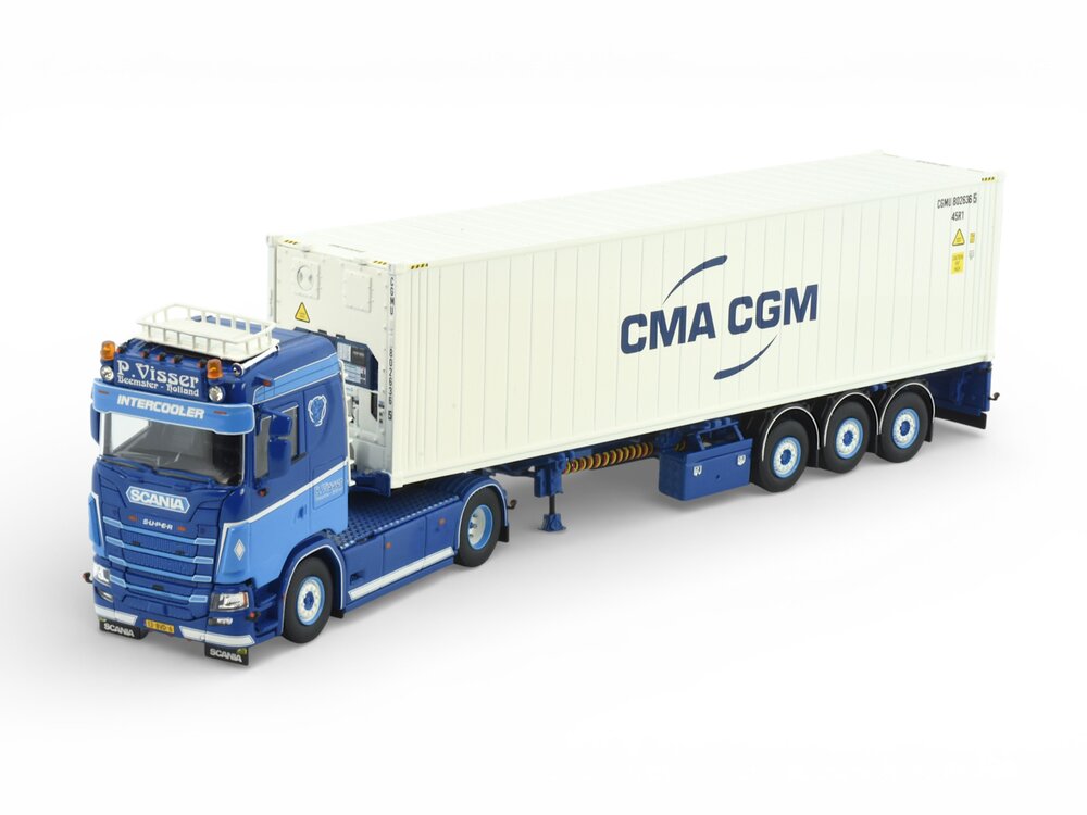 Tekno Tekno Scania Next Gen S540 met 40ft. koel container P. VISSER