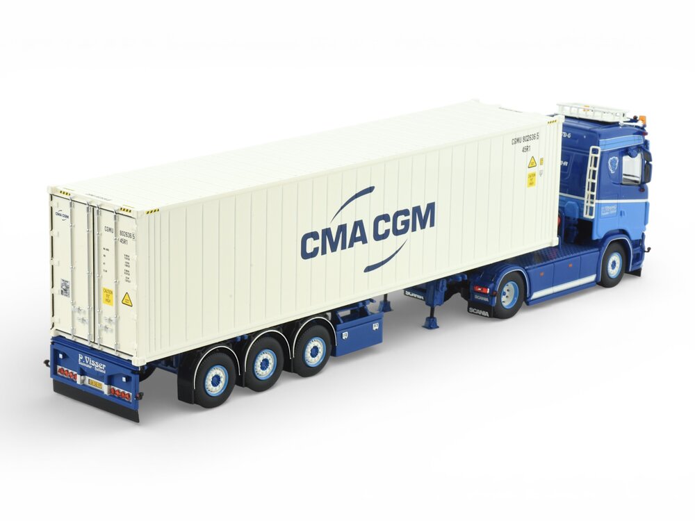 Tekno Tekno Scania Next Gen S540 met 40ft. koel container P. VISSER