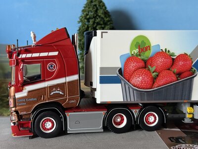 Tekno Tekno Scania Next Gen R Highline + 3-axle reefer trailer RONNY CEUSTERS