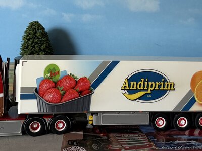 Tekno Tekno Scania Next Gen R Highline + 3-axle reefer trailer RONNY CEUSTERS