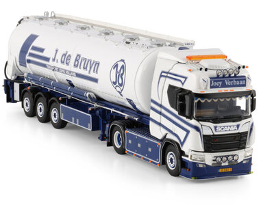 WSI WSI Scania R Highline 4x2 met 3-assige tipper bulk trailer JOEY VERBAAN
