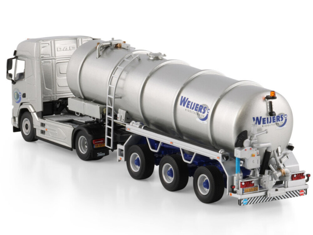 WSI WSI DAF XF SH met 3-as vacuum tanktrailer WEIJERS RIOOLTECHNIEK