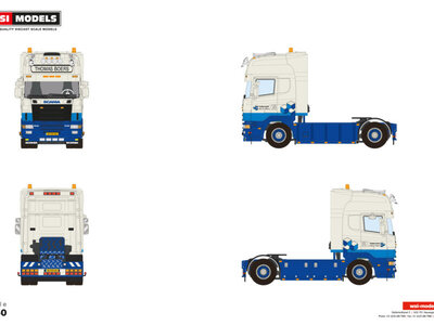 WSI WSI Scania 4-serie Topline 4x2  THOMAS BOERS