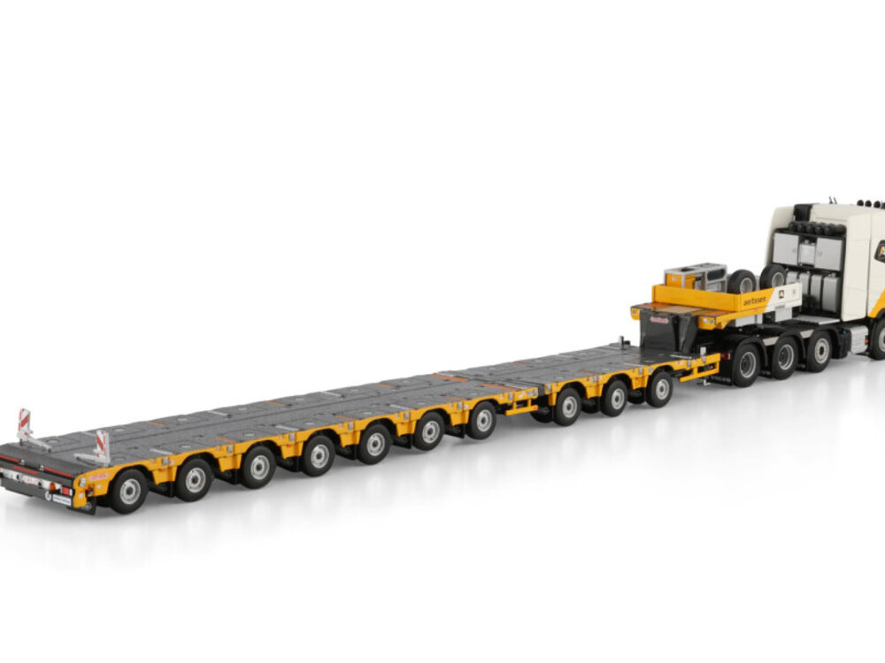 WSI WSI Volvo FH5 Globetrotter 8x4  with 7-axle manoovr + 3-axle dolly AERTSSEN