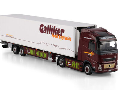 WSI WSI Volvo FH aero Globetrotter electric met 2-as koeloplegger GALLIKER