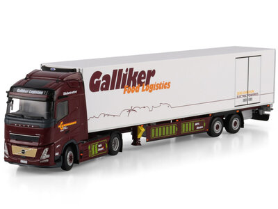 WSI WSI Volvo FH aero Globetrotter electric with 2-axle reefer trailer GALLIKER