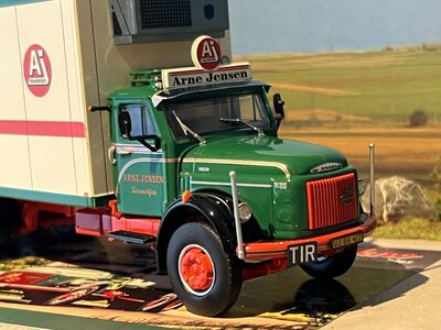 Tekno Tekno Volvo N88 6x2 rigid truck ARNE JENSEN