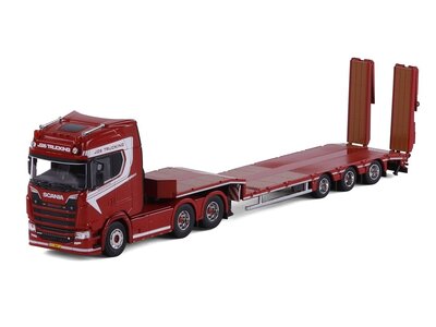 Cavallino Cavallino Scania S Highline 6x2 met 3-as semi dieplader J26 TRUCKING